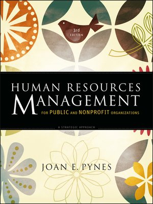 cover image of Human Resources Management for Public and Nonprofit Organizations